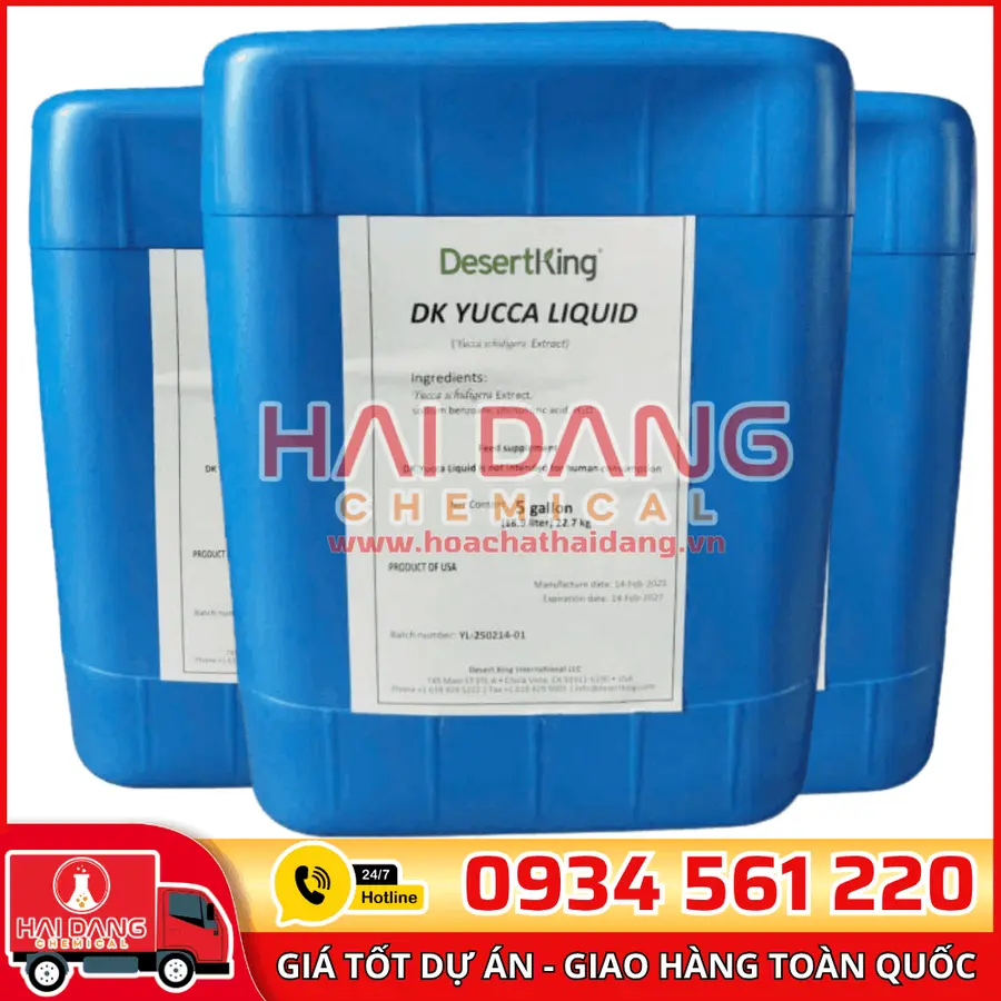 Yucca Schidigera Liquid Mỹ Thùng 22,5kg