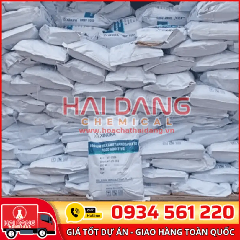 Sodium Hexametaphosphate SHMP Trung Quốc