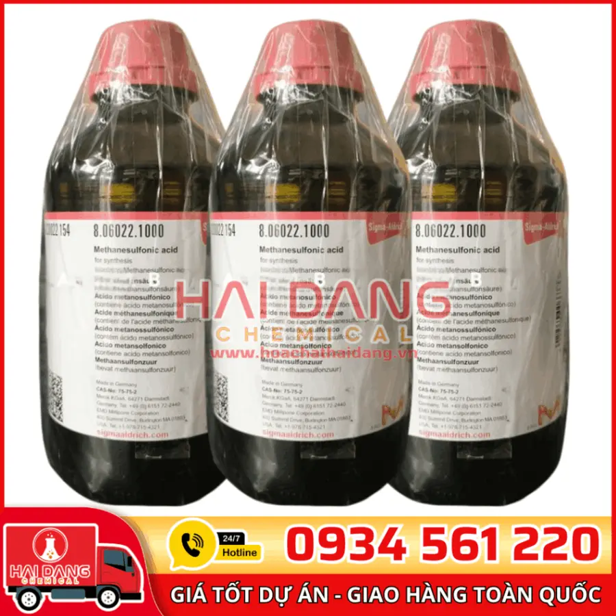 Methanesulfonic Acid For Synthesis lọ 250ml - Merck