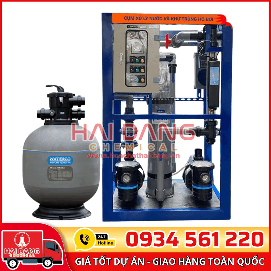 Hệ Thống Khử Trùng CXL-19 Không Hóa Chất Cho Bể 60–80m³
