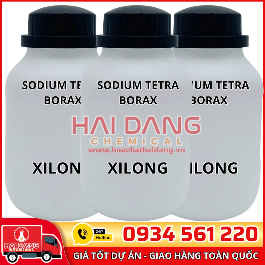 Sodium Tetra Borax, lọ 500g - hãng Xilong