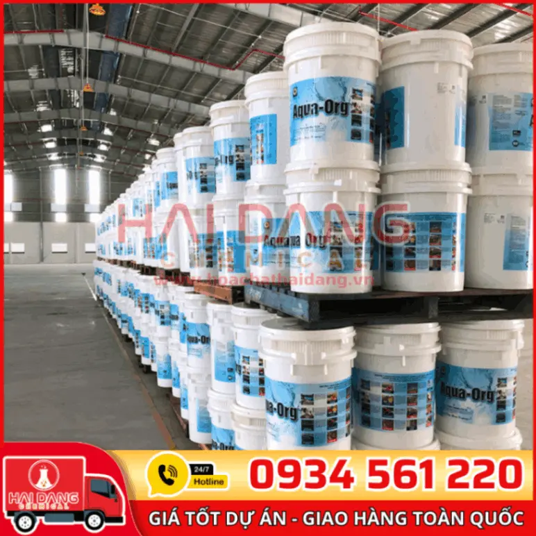 Chlorine Ấn Độ Aqua Org Ca(ClO)₂ 70% | Clorin Aqua Org Giá Tốt