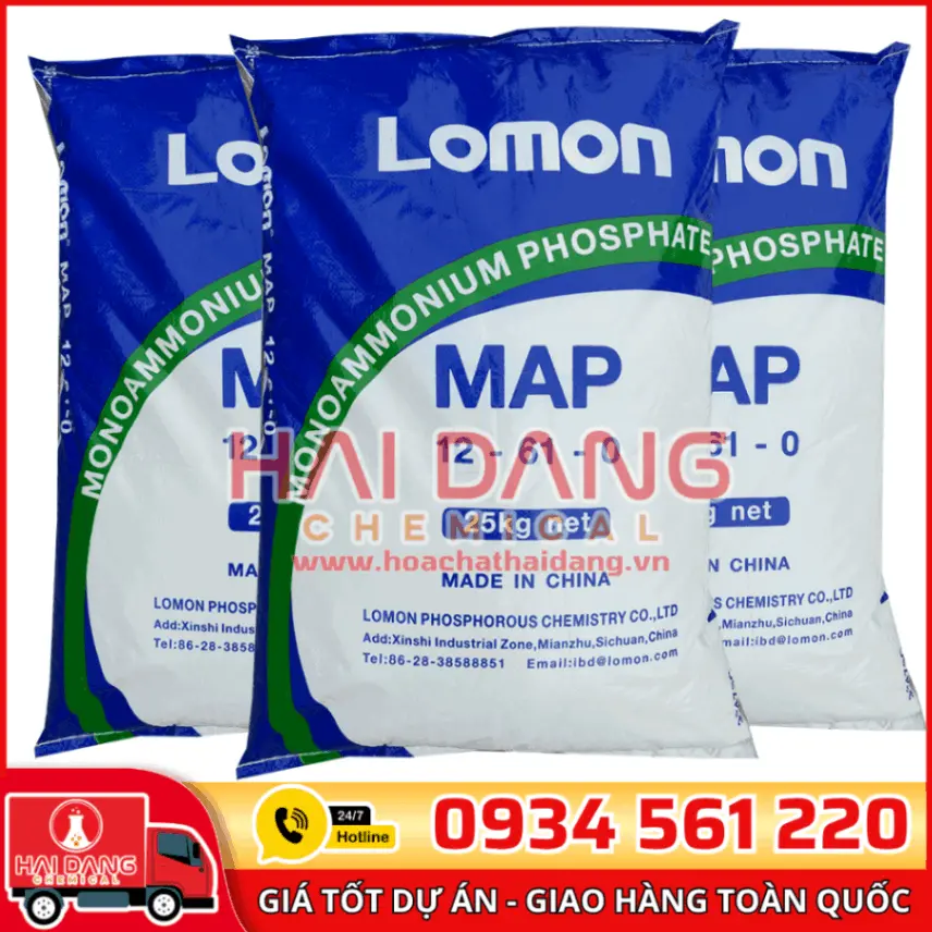 Mono Ammonium Phosphate (MAP) NH6PO4 Trung Quốc