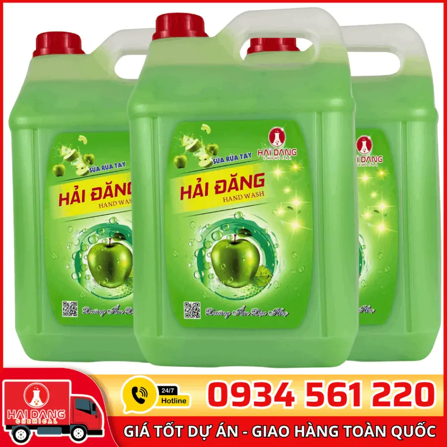 Sữa Rửa Tay Hải Đăng Hương Táo Việt Nam