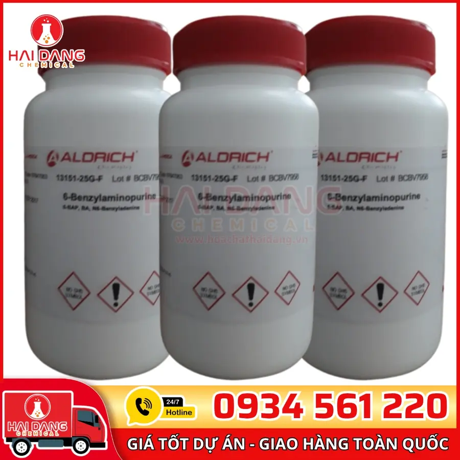 6-Benzylaminopurine lọ 25g, hãng Sigma