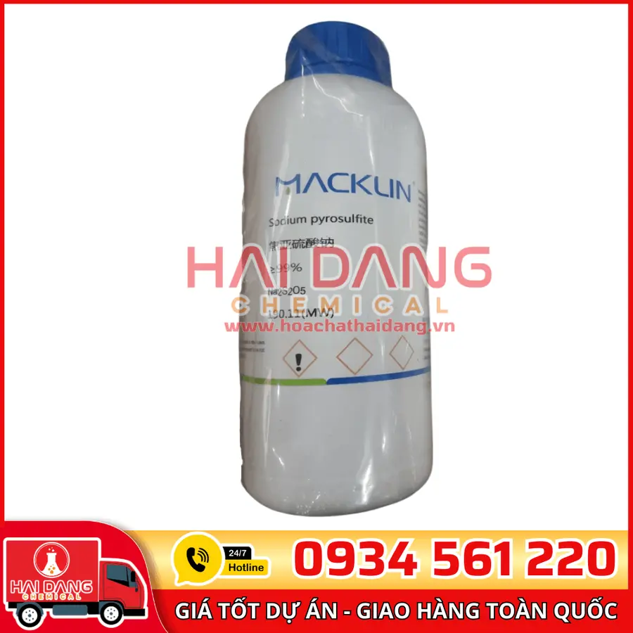 Sodium pyrosulfite 500g – Macklin