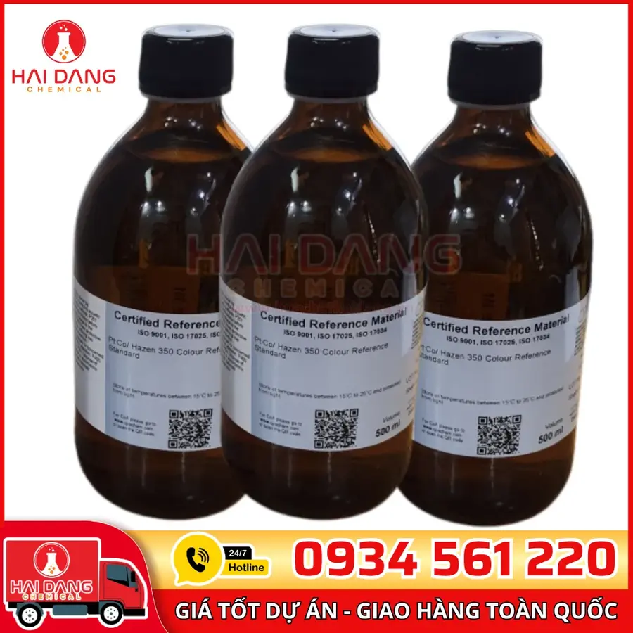 Dung Dịch Chuẩn Độ Màu 350 Pt-Co 500mL CPAchem