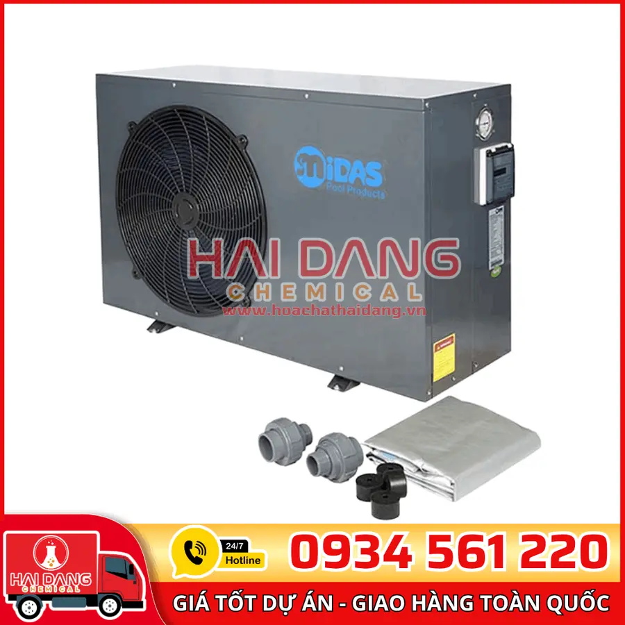 Máy Bơm Nhiệt Bể Bơi MIDA.QUICK Tiết Kiệm Năng Lượng
