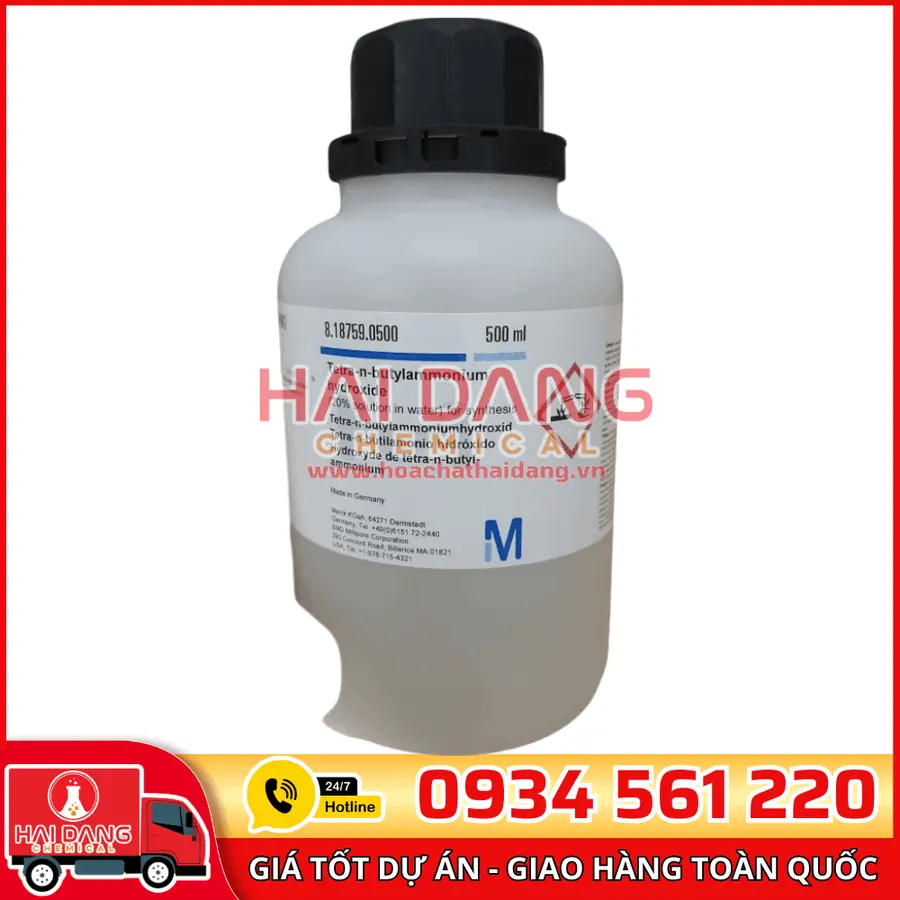 Tetra-n-butylammonium hydroxide lọ 500ml - Merck