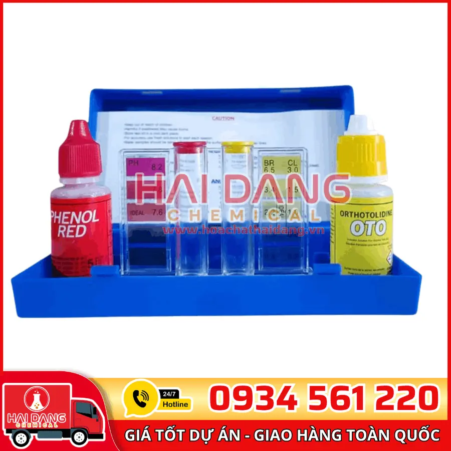 Bộ Test Nước Hồ Bơi 2 Trong 1 SE23 Đo Clorin Và pH