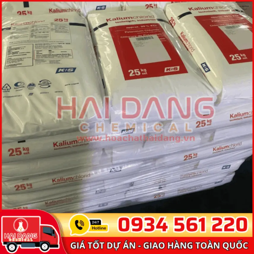 Kalium Chlorid KCl 99% Đức