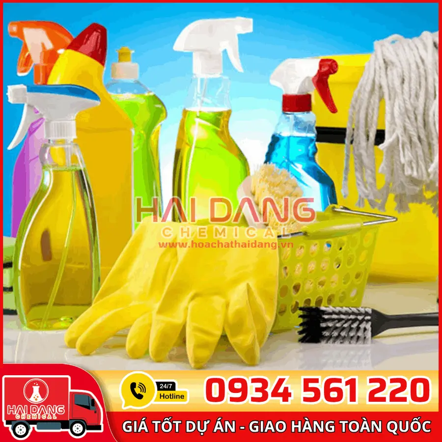 Màu Vàng Cho Chất Tẩy Rửa – Sáng Rõ, Bắt Mắt, Ổn Định