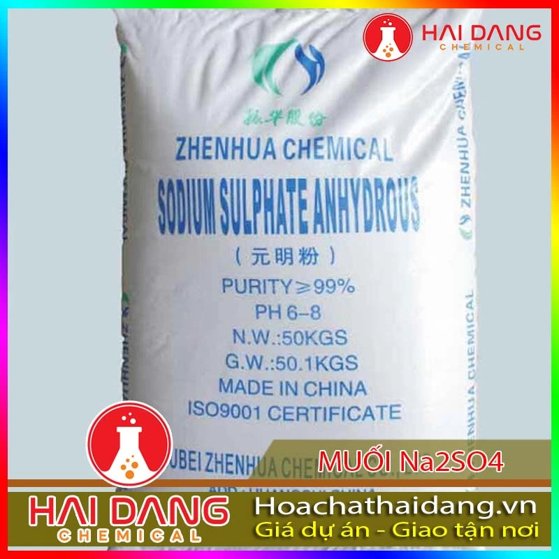 Hóa Chất Thủy Sản Sodium Sulphate Anhydrous Na2SO4