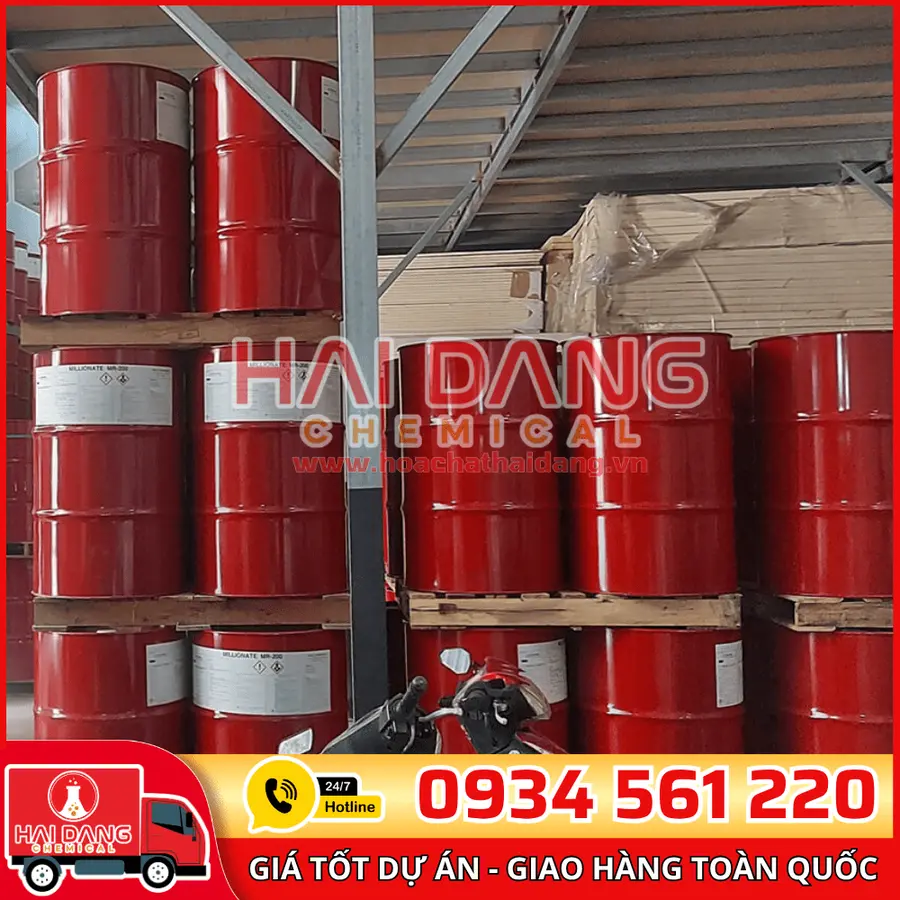 ISOCYANATE M-200 Hàn Quốc Phuy 250kg