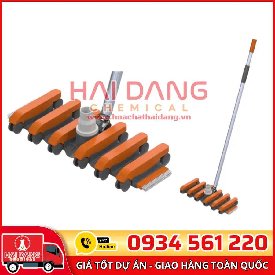 Bàn Hút Đáy Emaux CE316 – 12 Bánh Xoay 360° Dễ Dàng Vệ Sinh