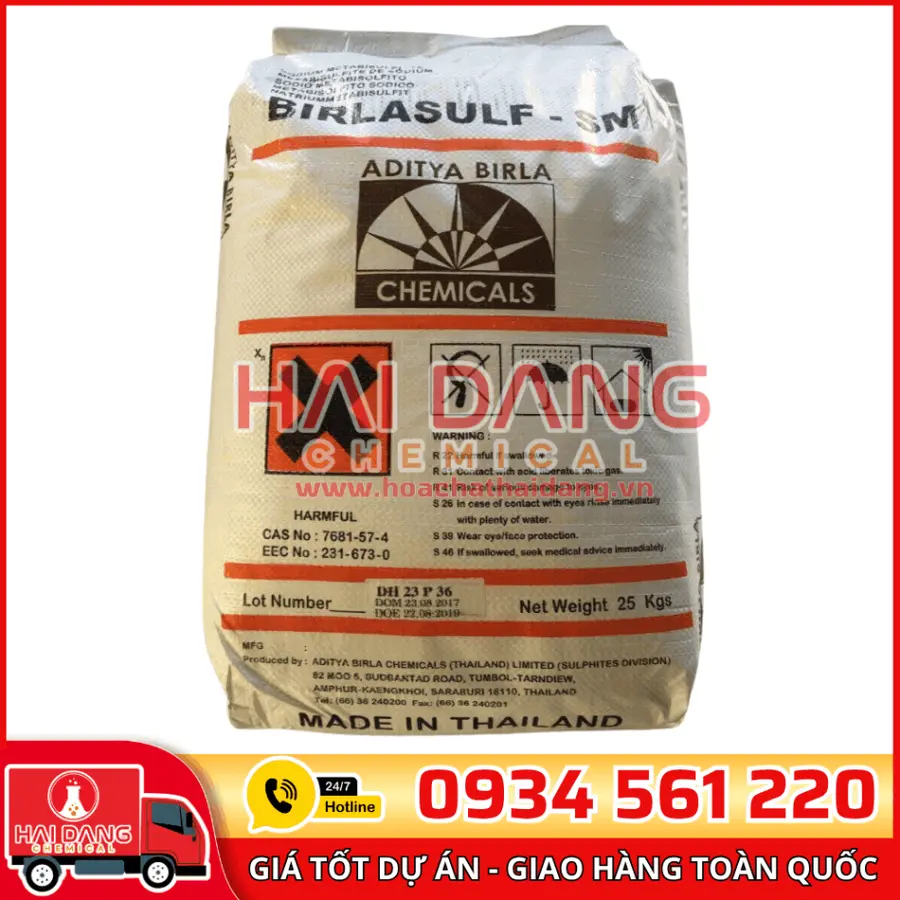 Sodium Metabisulfite Thái Lan