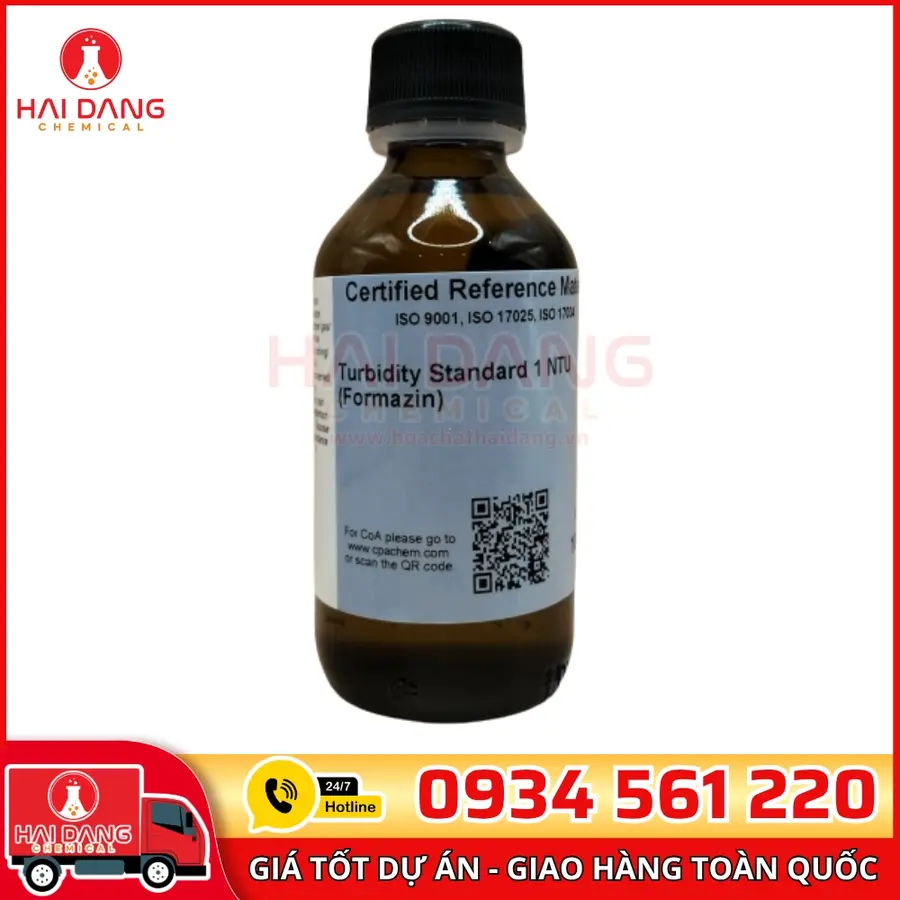 Dung Dịch Chuẩn Độ Đục 1 NTU (Formazin) 500mL – CPAchem