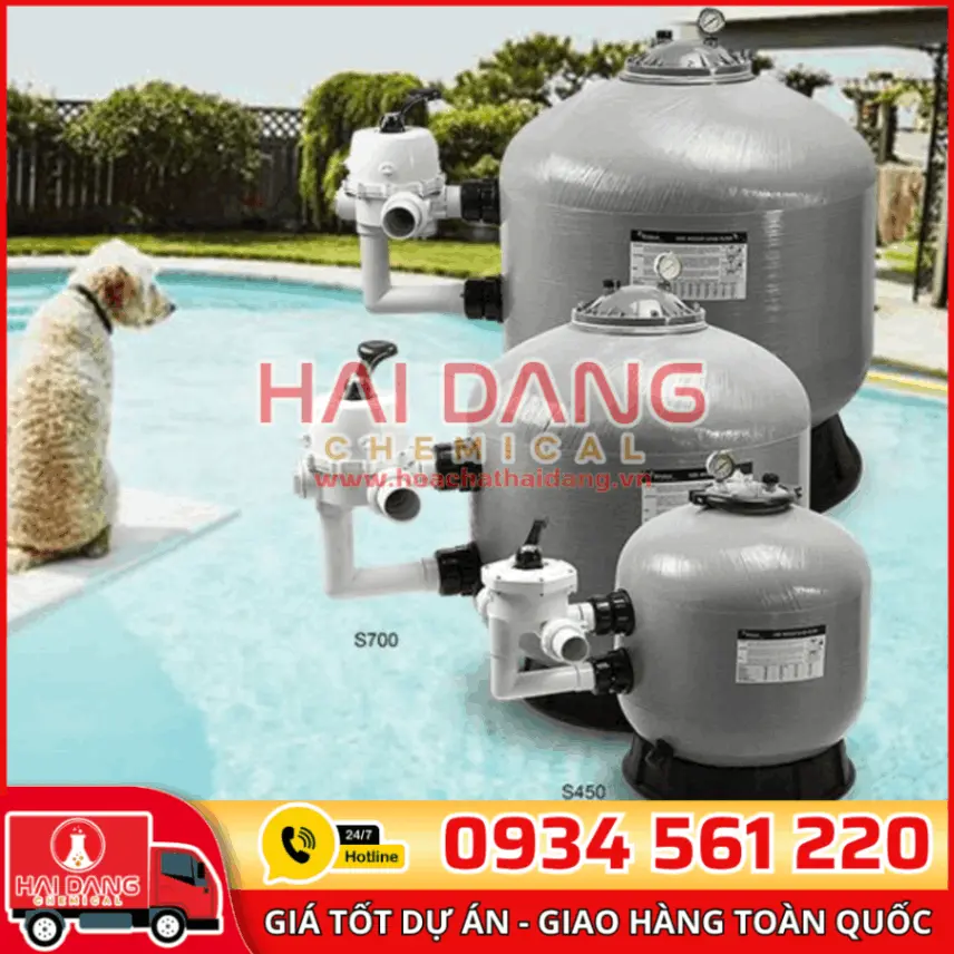 Bình Lọc Cát Emaux S1000–S1200 – Lọc Mạnh Cho Hồ Bơi Kinh Doanh