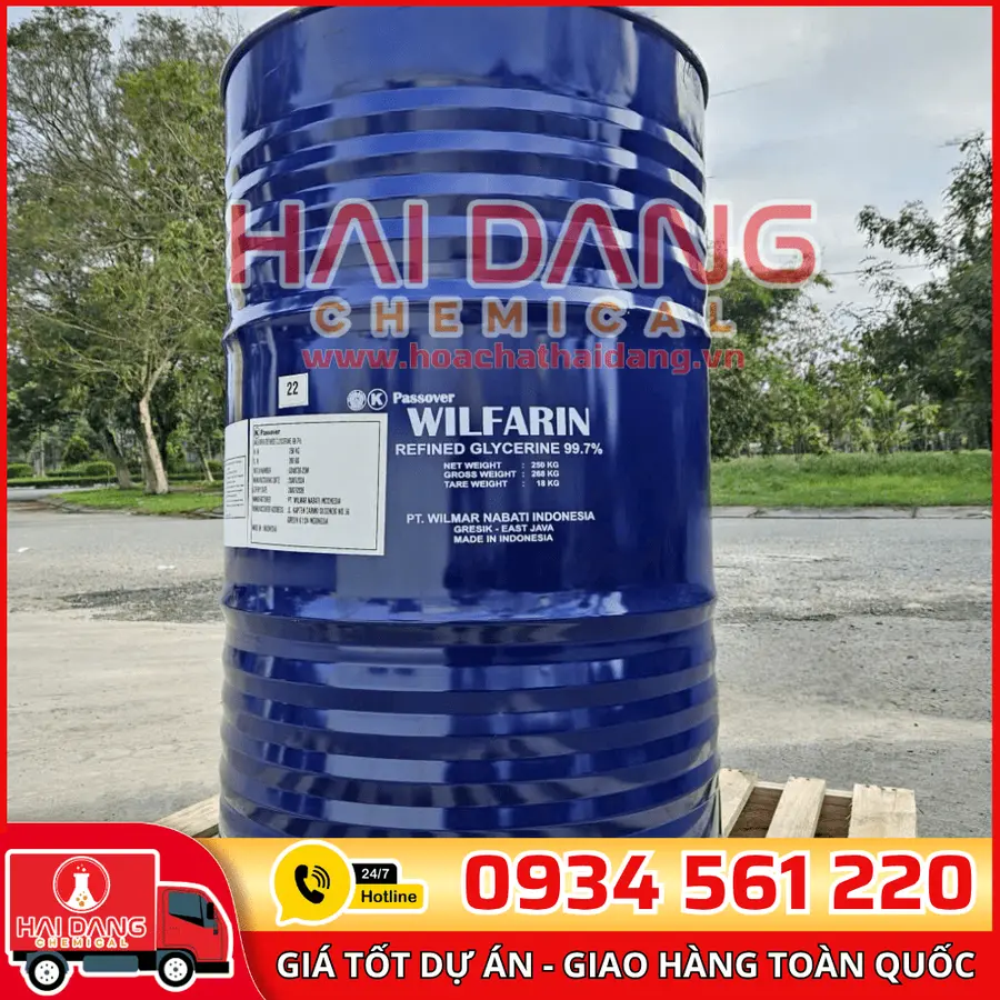 Glycerin Indo Phuy 250kg 