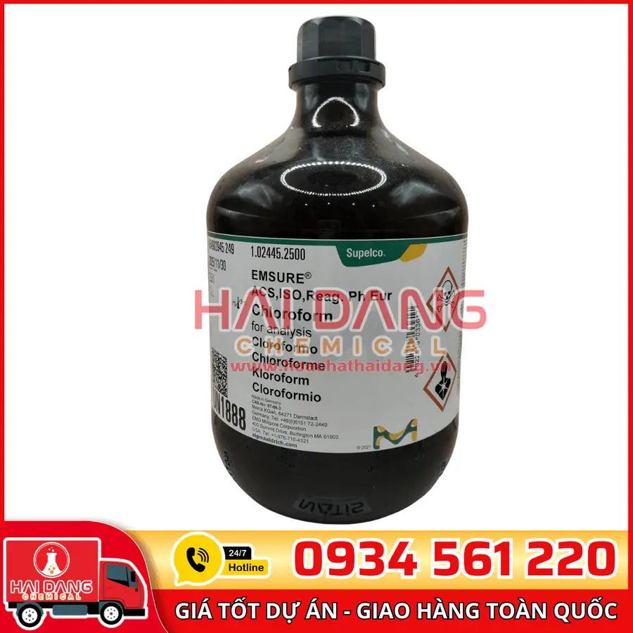 Chloroform lọ 2,5L - Merck