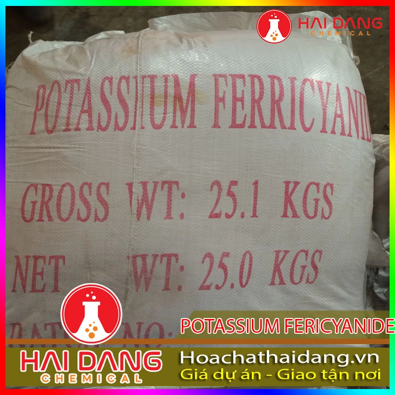 Hóa Chất Xi Mạ Potassium Fericyanide – K3FE(CN)6