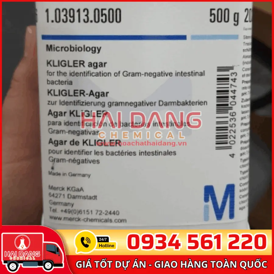Kligler Agar lọ 500g - Merck