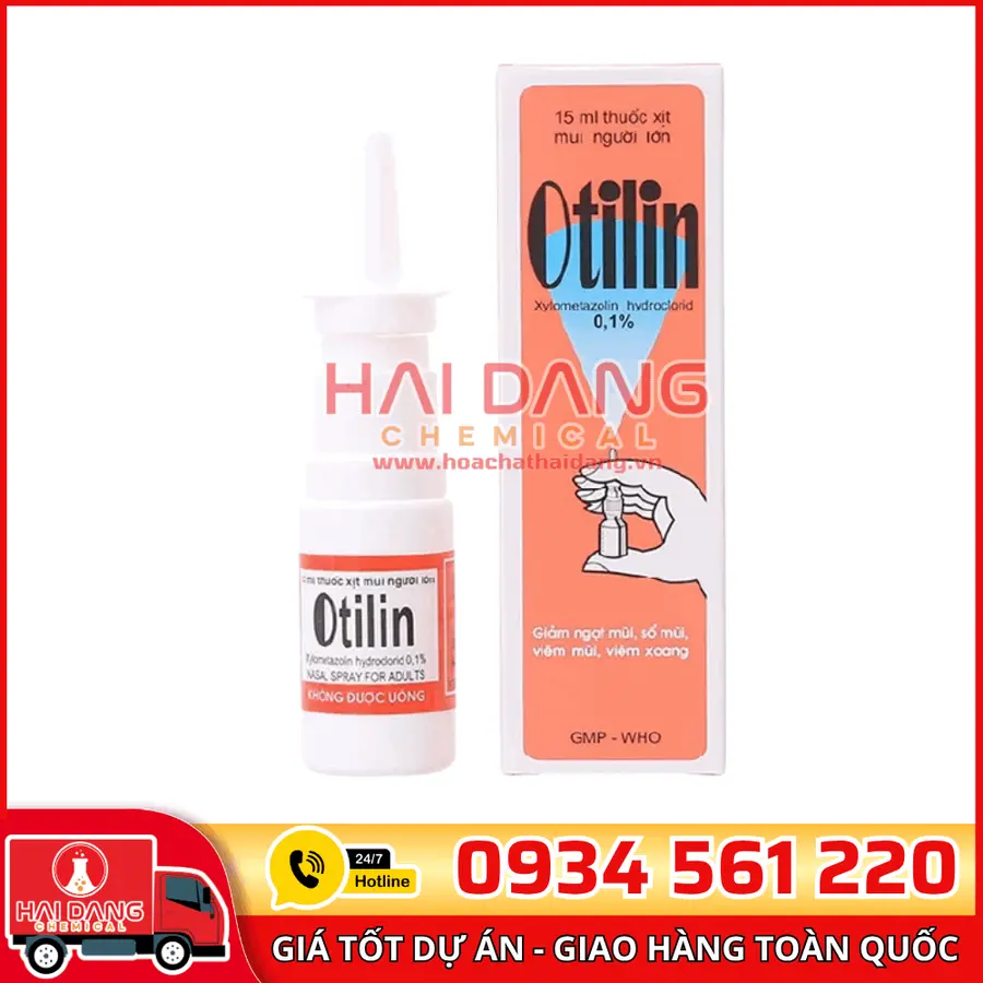 Xylometazoline HCL Ấn Độ – Nguyên Liệu Dược Phẩm Mũi Họng