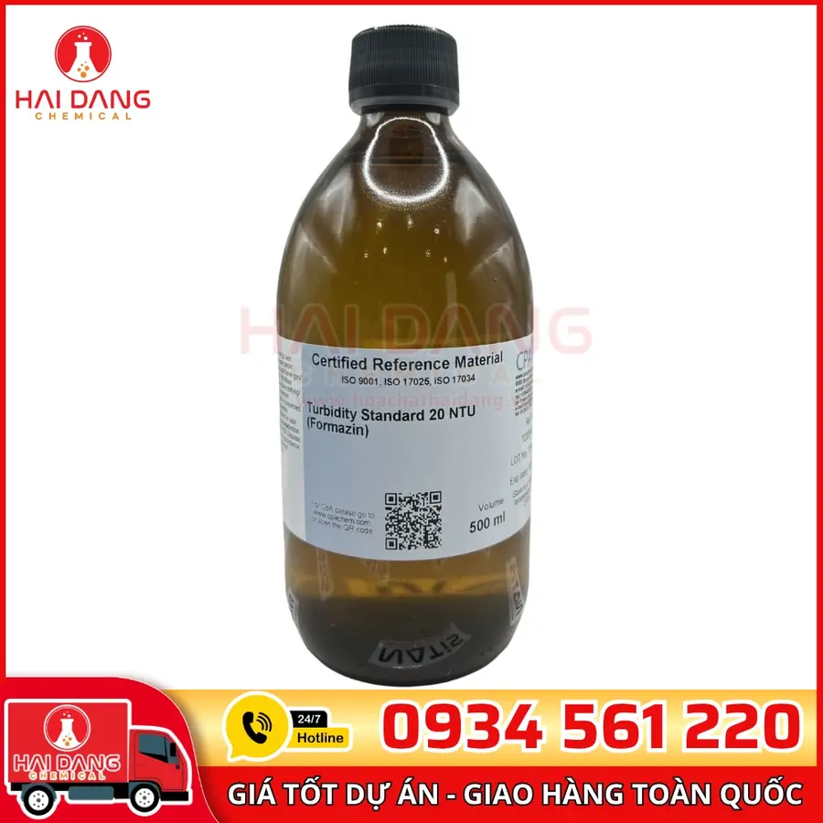 Dung Dịch Chuẩn Độ Đục 20 NTU CPAchem 500mL