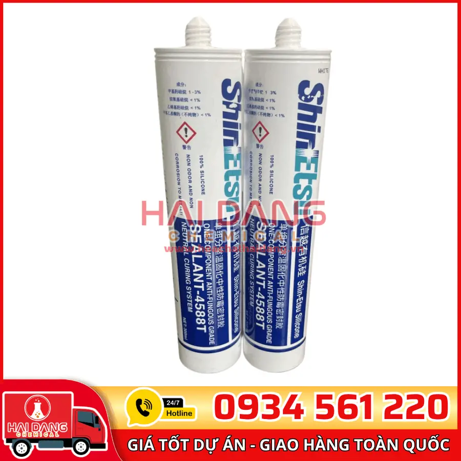 Shin-Etsu Silicone – Keo Trám Khe Chống Thấm Cao Cấp Ngoài Trời