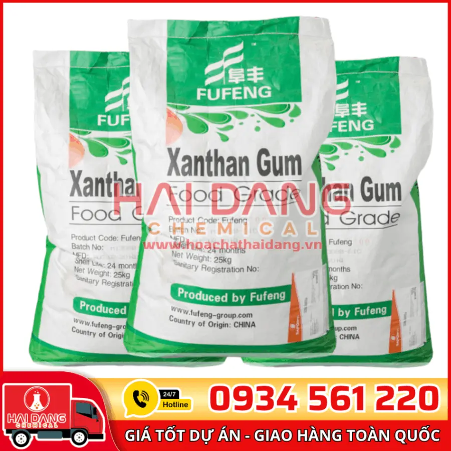 Xanthan Gum China, Mỹ