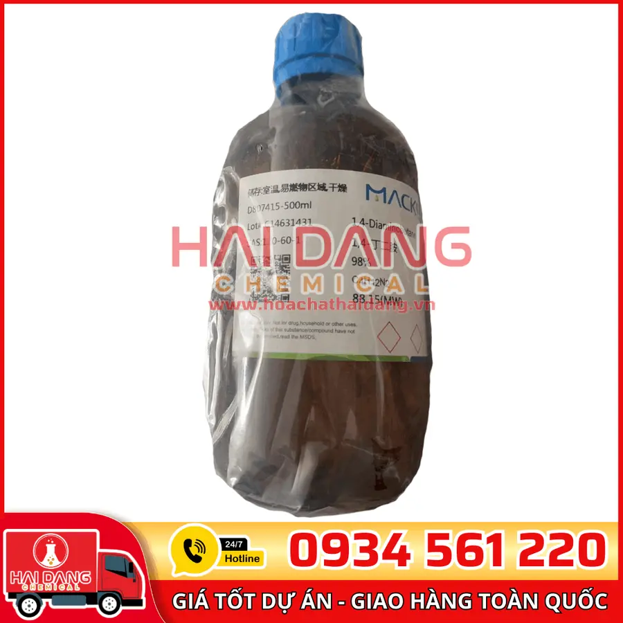 1,4-Diaminobutane 500ml - Macklin 