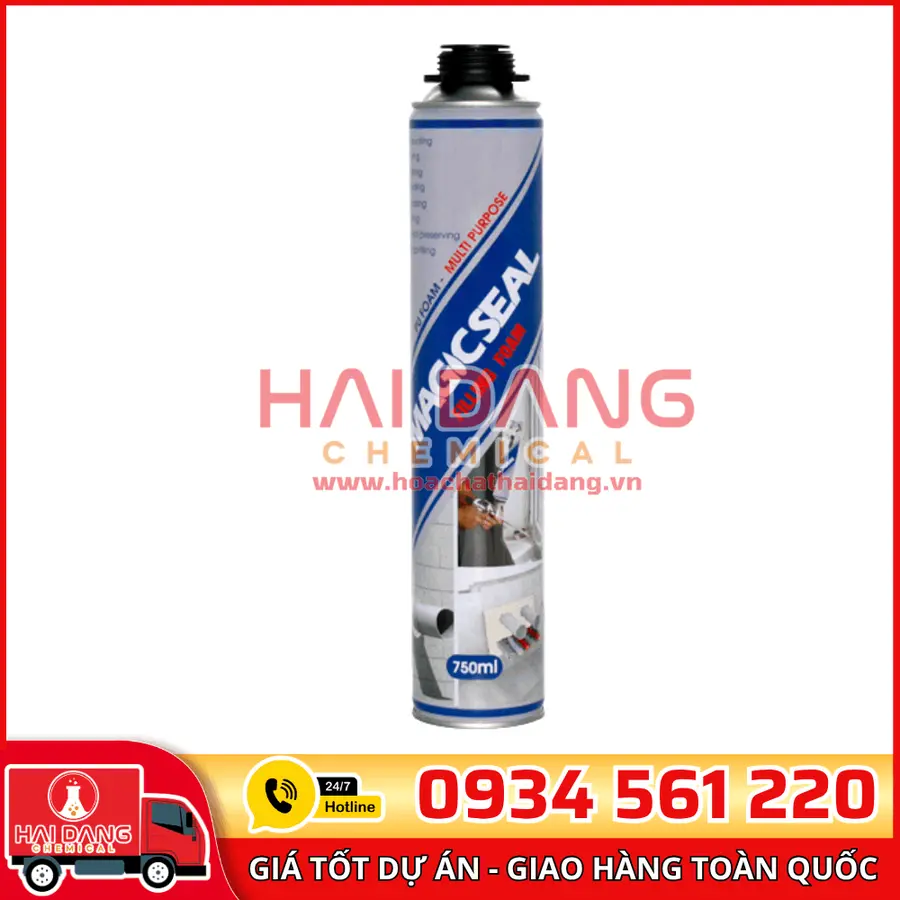 Magicseal Foam – Keo Bọt Nở Trám Kín Chống Thấm Hiệu Quả