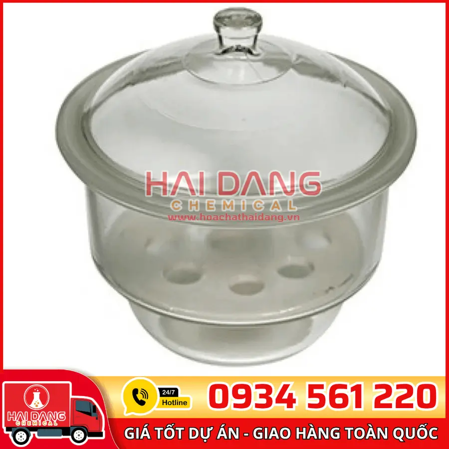 Bình hút ẩm không vòi 400mm, hãng Onelab – Trung Quốc