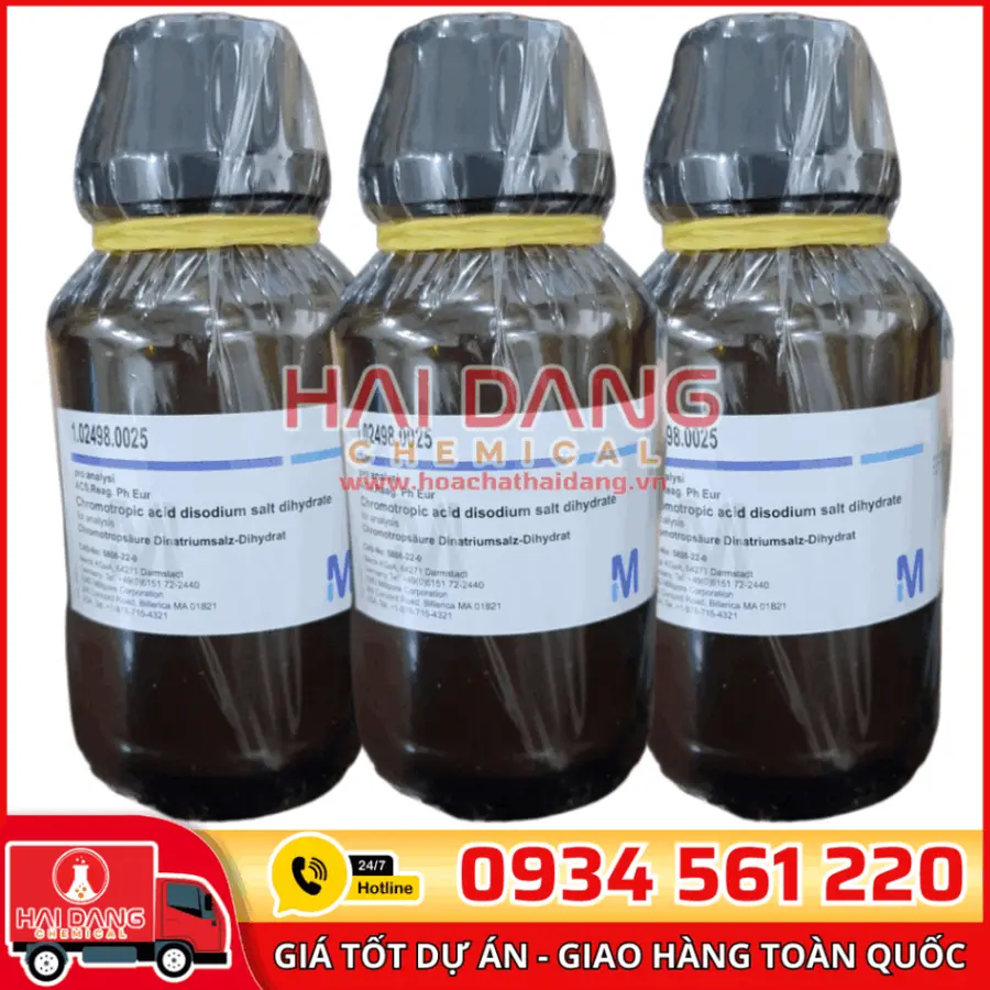 Chromotropic Acid Disodium Salt Dihydrate lọ 25g - Merck
