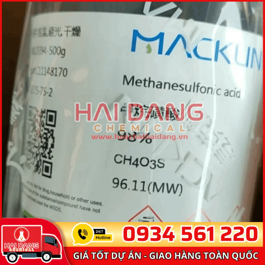 Methanesulfonic acid 500g – Macklin
