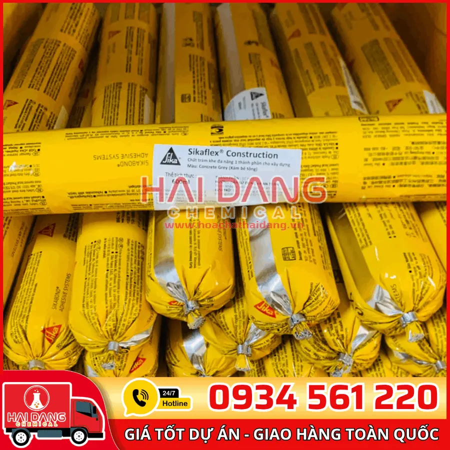 Sikaflex Construction AP – Chất Trám Khe Đa Năng 600ml