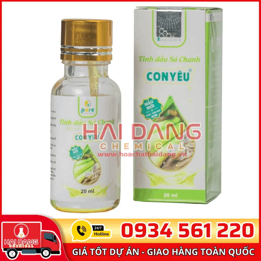 Tinh Dầu Sả Chanh Trung Quốc – Khử Mùi, Xua Côn Trùng Hiệu Quả