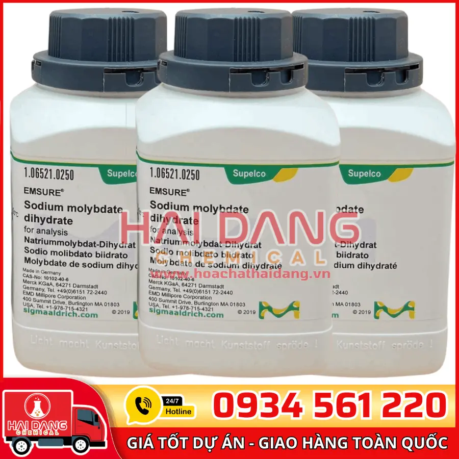 Sodium Molybdate Dihydrate lọ 250g - Merck
