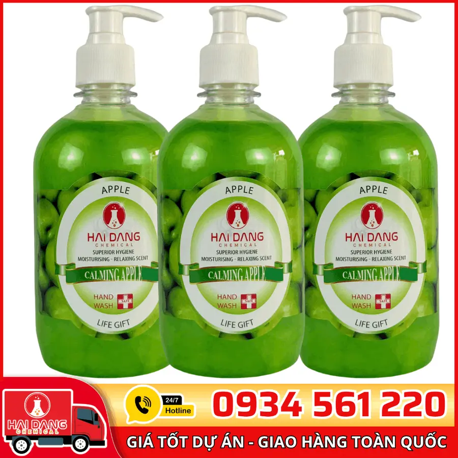 Sữa Rửa Tay Hải Đăng Hương Táo Việt Nam