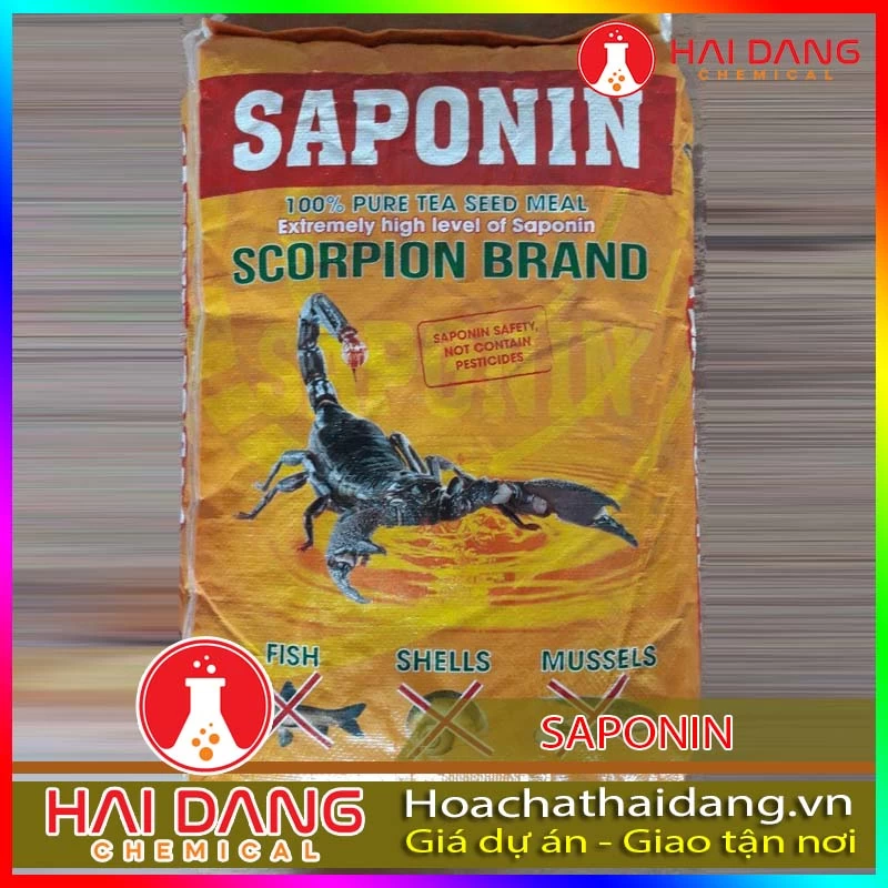 Hóa Chất Thủy Sản Diệt Tạp Saponin Bọ Cạp