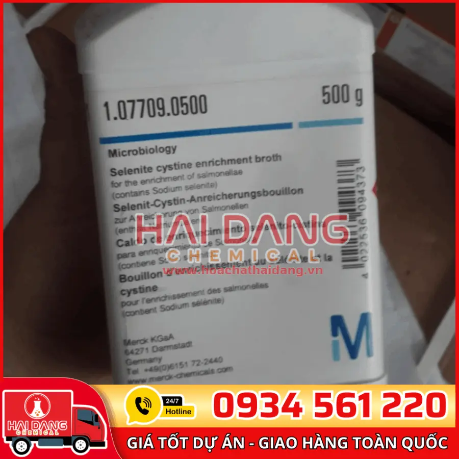 Selenite Cystine Enrichment Broth lọ 500g - Merck