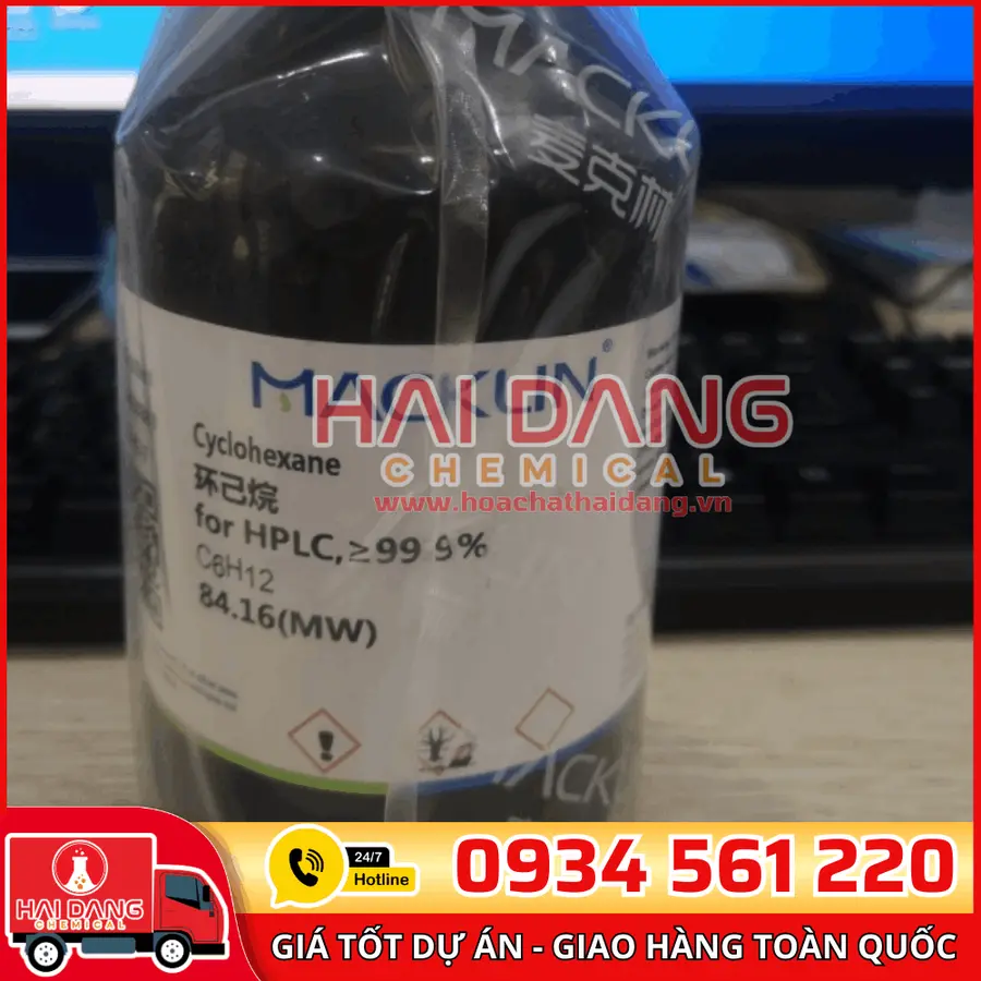 Cyclohexane for HPLC, ≥99.9% 500ml – Macklin