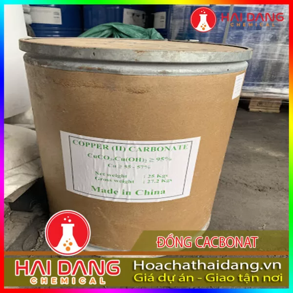 Hóa Chất Công Nghiệp Đồng Cacbonat Cuco3