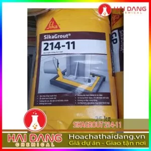 Hóa Chất Xây Dựng Vữa Sikagrout 214-11 Không Co Ngót