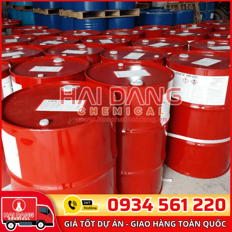 ISOCYANATE M-200 Hàn Quốc Phuy 250kg