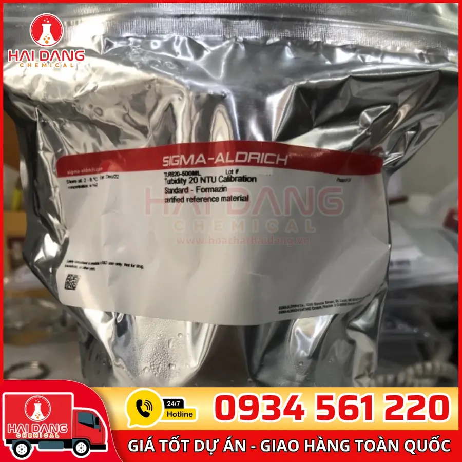 Dung dịch chuẩn Độ đục 20 NTU lọ 500ml, hãng Sigma