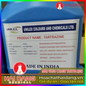 Phụ Gia Thực Phẩm Màu Vàng Chanh Tartrazine