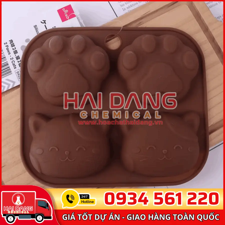 Silicone An Toàn Thực Phẩm – Đổ Khuôn Bánh, Kẹo, Socola
