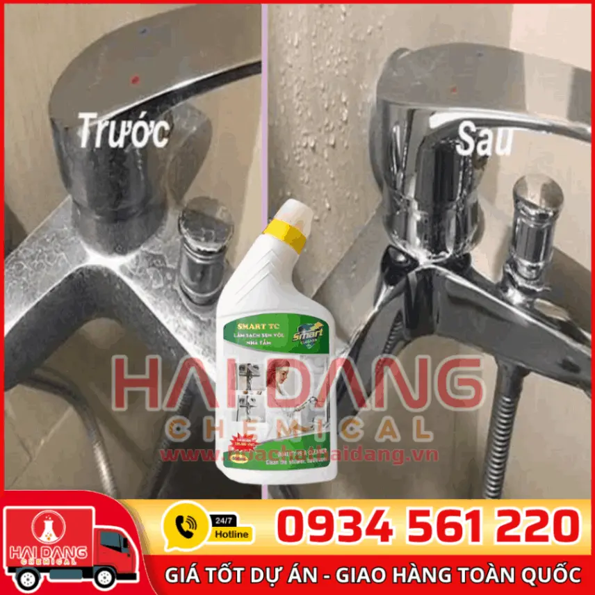 Smart TC Việt Nam Tẩy Cặn Sen Vòi