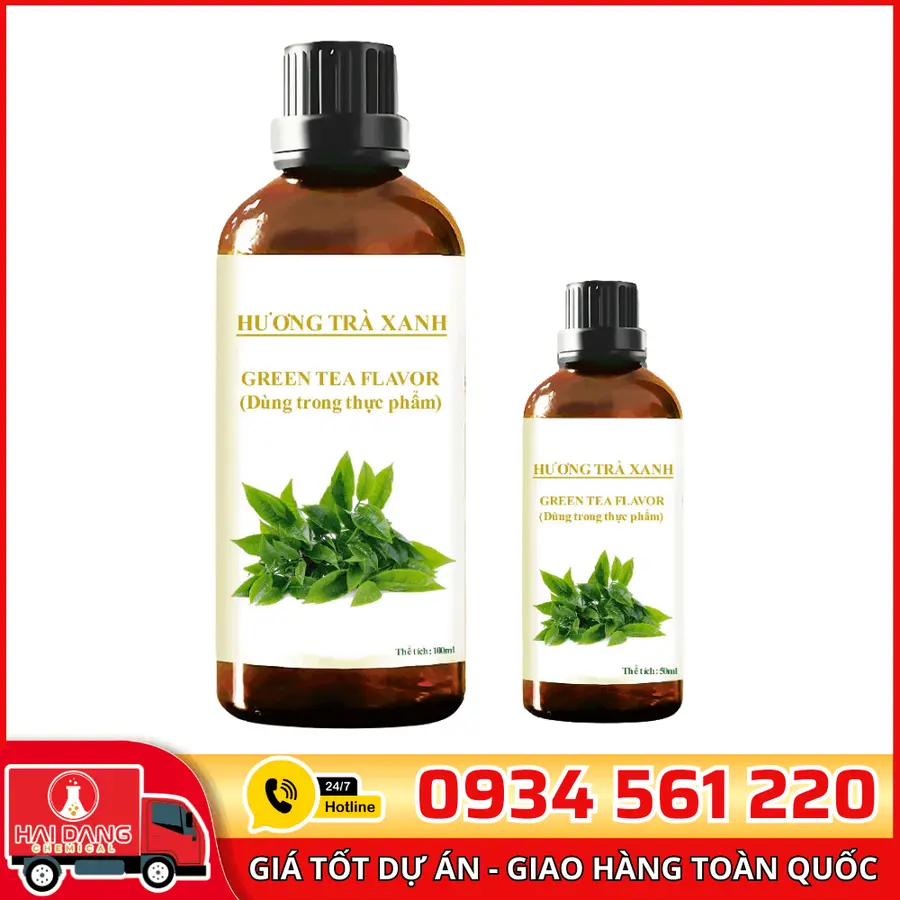 Hương Trà Xanh Dạng Lỏng